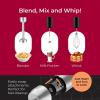 imageMueller Immersion Blender Handheld  8 Speed Stainless Steel Electric Hand Blender 3 in 1 Emulsion Blender Handheld with Turbo Mode Stick Blender Emulsifier for Kitchen for Soup Smoothie PureeBlender Stick 3 Accessories
