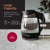 imageMueller Living Electric Kettle Electric Tea Kettle for Boiling Water 1500W SpeedBoil with Automatic Shutoff 18L Cordless with LED Light Borosilicate Glass Tea Kettle Pot Water Heater BPA Free18 Liters