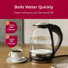 imageMueller Living Electric Kettle Electric Tea Kettle for Boiling Water 1500W SpeedBoil with Automatic Shutoff 18L Cordless with LED Light Borosilicate Glass Tea Kettle Pot Water Heater BPA Free15 Liters