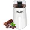 imageMuellerLiving Electric Coffee Grinder for Spice Nut Herbs and Coffee Beans Sharp Blade Stainless Steel  GrayWhite