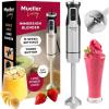 imageMueller Immersion Blender Handheld  8 Speed Stainless Steel Electric Hand Blender 3 in 1 Emulsion Blender Handheld with Turbo Mode Stick Blender Emulsifier for Kitchen for Soup Smoothie PureeSingle Blender Stick
