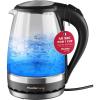 imageMueller Living Electric Kettle Electric Tea Kettle for Boiling Water 1500W SpeedBoil with Automatic Shutoff 18L Cordless with LED Light Borosilicate Glass Tea Kettle Pot Water Heater BPA Free15 Liters