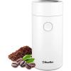 imageMuellerLiving Electric Coffee Grinder for Spice Nut Herbs and Coffee Beans Sharp Blade Stainless Steel  GrayWhite