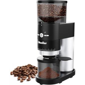 imageMueller UltraGrind Conical Burr Grinder Professional Series Innovative Detachable PowderBlock Grinding Chamber for Easy Cleaning and 40mm Hardened Gears for Long Life
